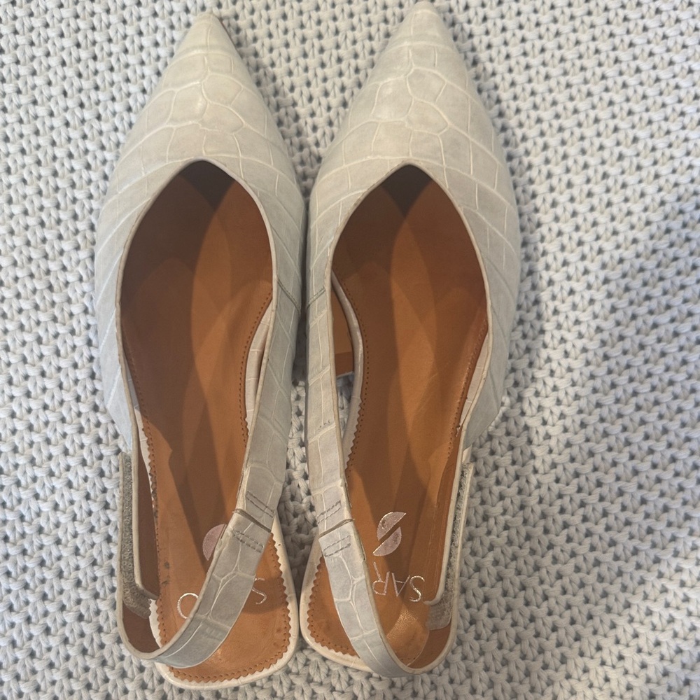 Women's blue Slingback Shoes